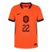 Nederländerna Denzel Dumfries #22 Hemmatröja Dam VM 2026 Kortärmad